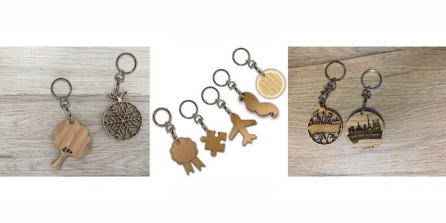 The new wooden key ring by Cadoa