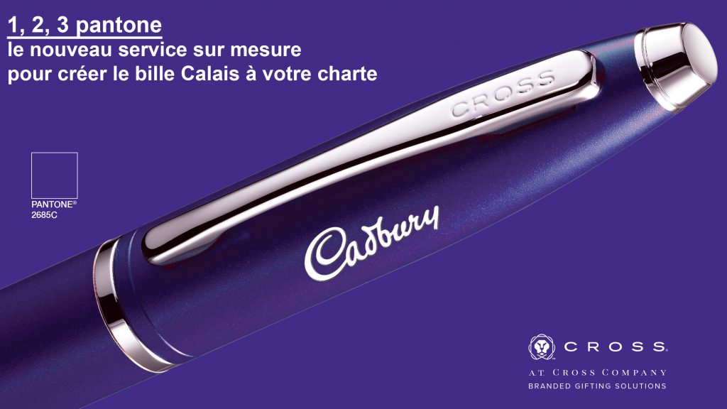 stylos pantone cadbury cross sheaffer