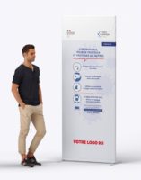 STRETCH BANNER FOR CORONAVIRUS PREVENTION