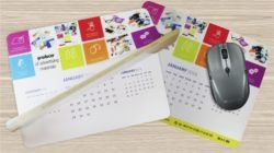 The promotional calendar mouse pad by 12M